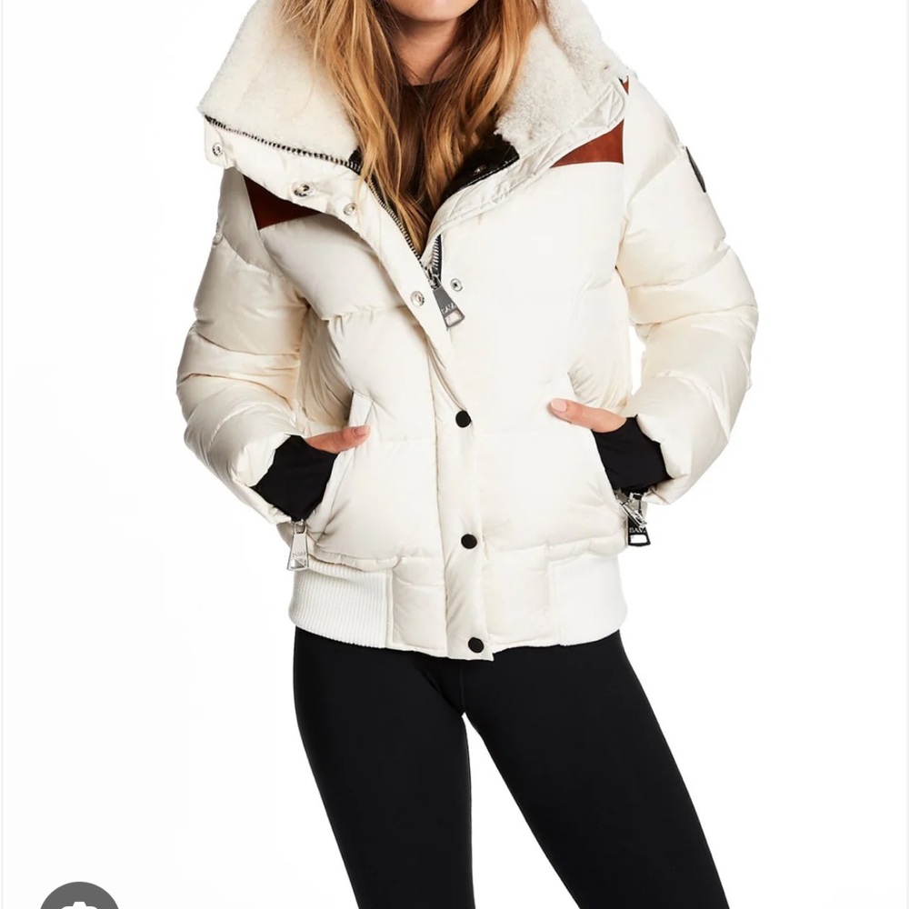 SAM. Women's White Puffer Jacket